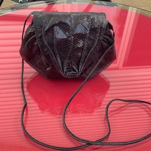 Finesse la model vintage leather shoulder bag